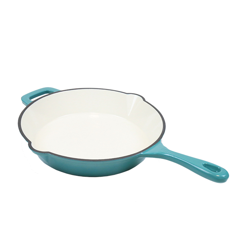 YFFRA26001 Enamel Cast Iron Frying Pan